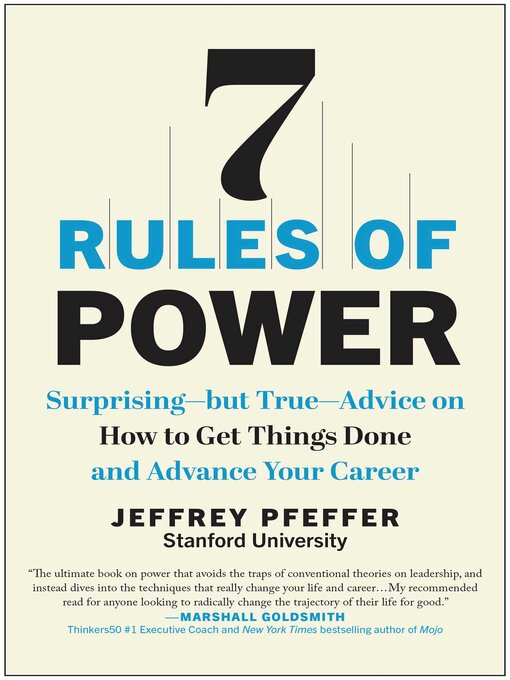 Title details for 7 Rules of Power by Jeffrey Pfeffer - Wait list